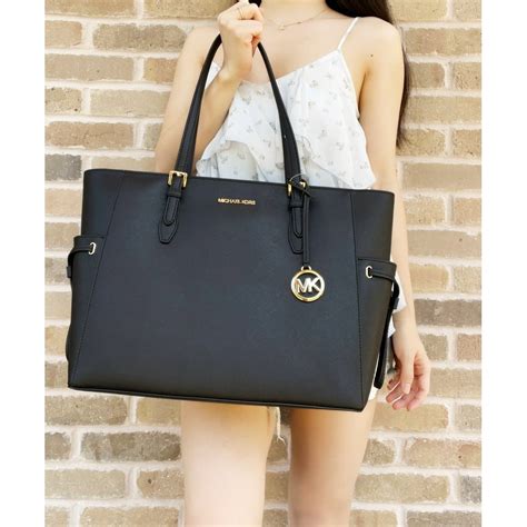 women's michael kors tote bag|michael kors large tote black.